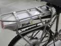 Bionx battery integrated into the bikes rear rack
