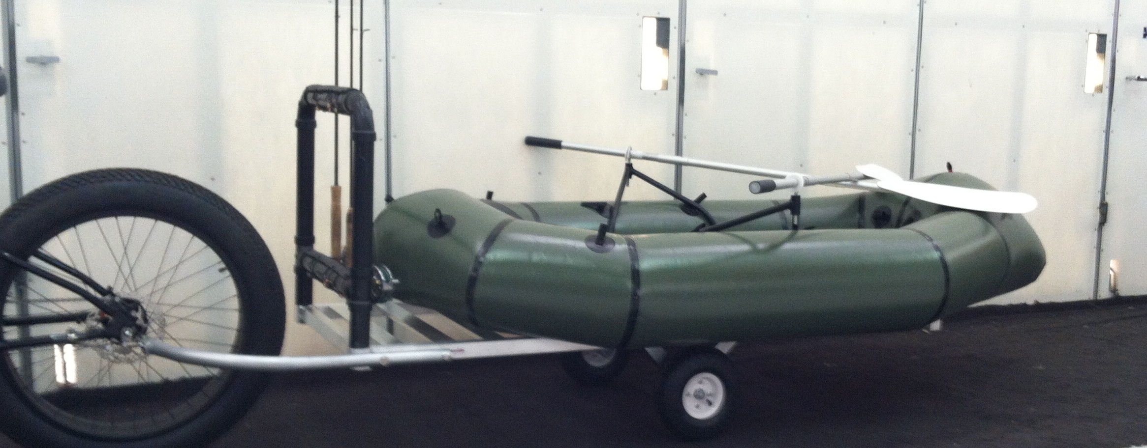 Bicycle Cargo Trailers for Fishing Gear